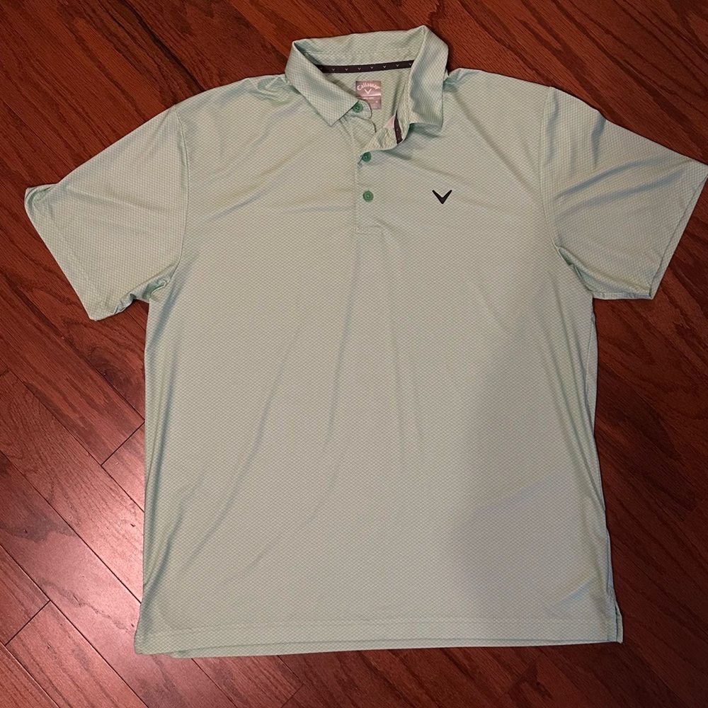 Callaway Mint Green Polo Shirt